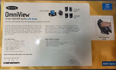 Belkin Omniview P56669-B 4-port USB KVM Switch (BIN 3.5.3)