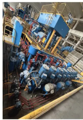 UBE 6800 MT Aluminum Extrusion Press (14594) PRESSES, EXTRUSION | Machinery International LLC (2)