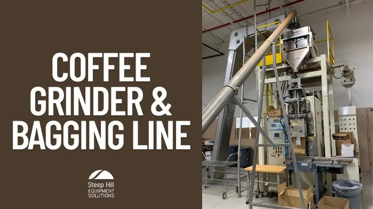 Coffee Grinder & Bagging Line