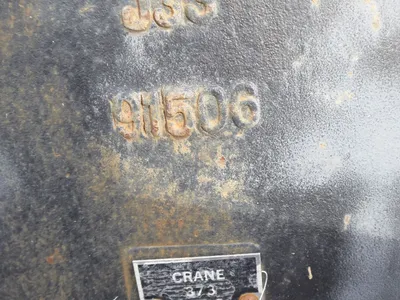 8" Crane 373-8 Cast Iron Flanged Swing Check Valve 200 PSI WOG Used