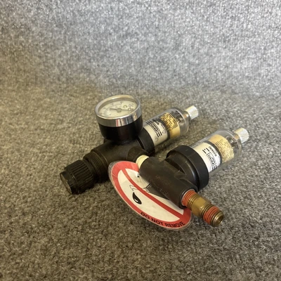 Used Ingersoll Rand ARO 129121-704 & 129121-301 Air Pressure Regulators California US | Davliegogo LLC #1707433