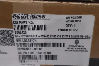 ROSEMOUNT FISHER TRANSDUCER 3311DS1J1B1F1  W/ FISHER 67CFR NEW  STOCK G142A