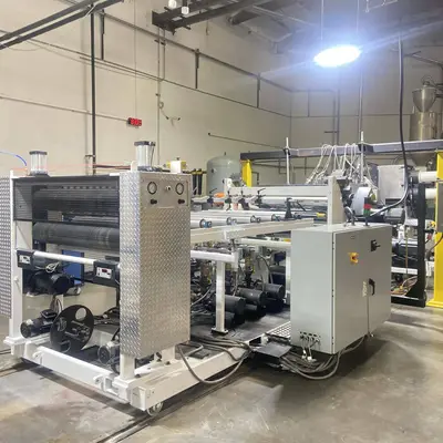 Used 2001 OMV MACHINERY TFT-IMC 740 B Plastic Production Lines California US | Mega Machinery #203539
