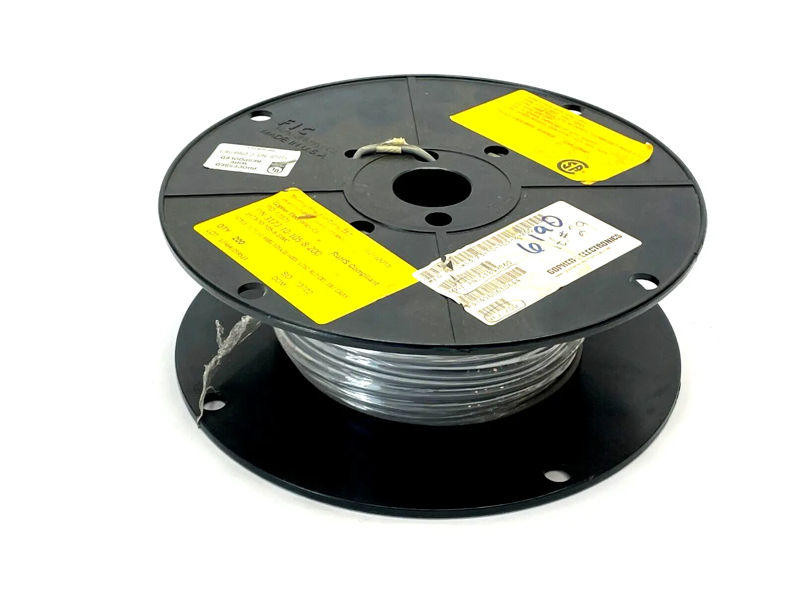 3173-10-105-8-200 | Gopher Electronics  Bulk Cable 10AWG 600V 200ft Length - New