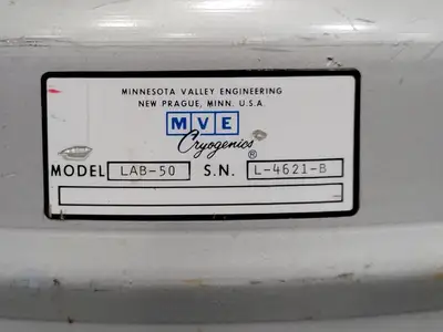 USED MVE CRYOGENICS LAB 50