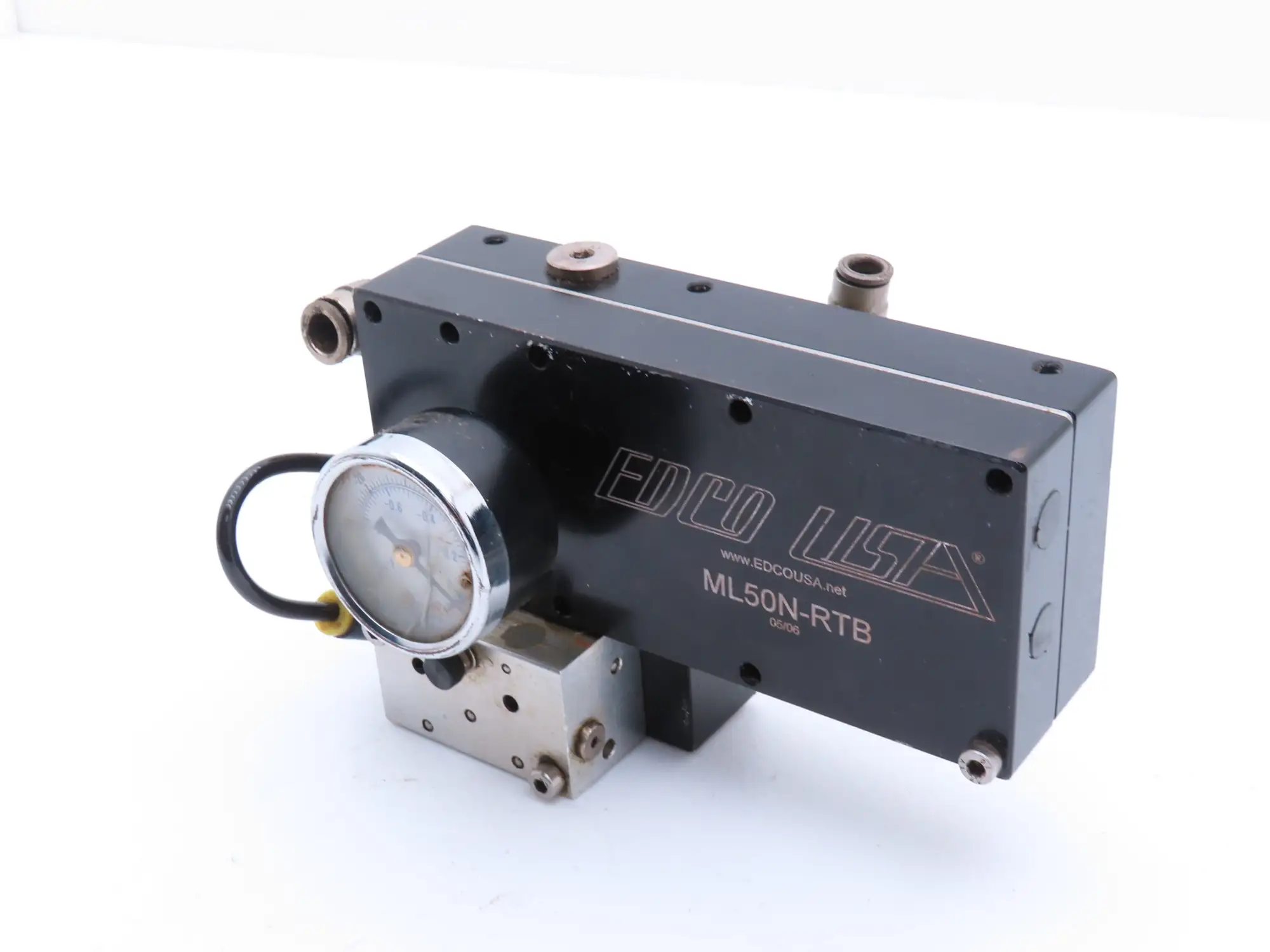 Edco USA ML50N-RTB Pneumatic Vacuum Pump Assembly 1/2" NPT For Vacuum Cup