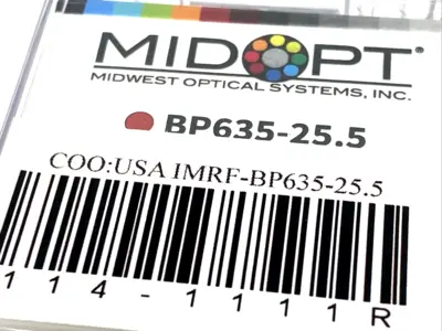 USED MIDOPT, MIDWEST OPTICAL IMRF-BP635-25.5