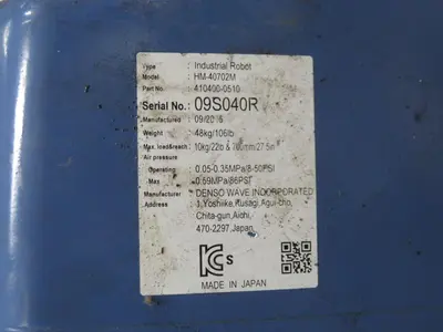 Used DENSO 41040C-0510 HM-40702M Robots Texas US | Aucto #1454468