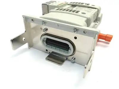 USED SMC PNEUMATIC SOLENOID MANIFOLD W/ D SUB CONNECTOR