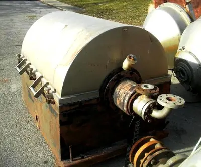 Podbielniak D-36 centrifugal contactor, 316SS.