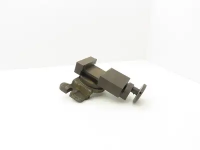 1DBU 15 12 Milling Machine Work holding Swivel Vise 4" Jaws 2-7/8" Opening