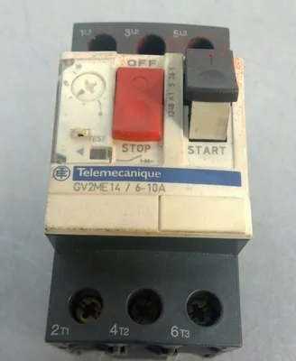Telemecanique - GV2ME14 - Manual Starter - 6-10A 4G