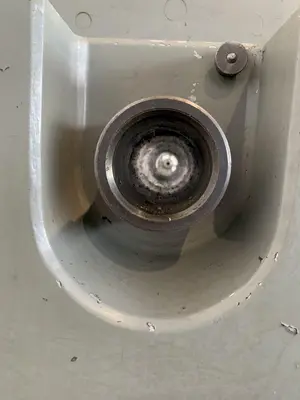 17" X 54" SOUTH-BEND ENGINE LATHE. STOCK # 0151124