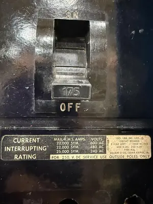 USED SQUARE D KAP-36175