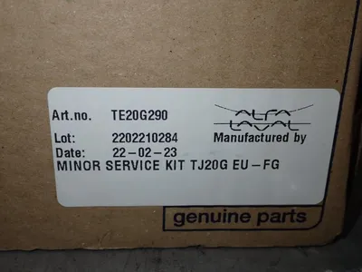 New | in-Stock ALFA LAVAL TE20G290 Miscellaneous MRO | HGR 24 #749662