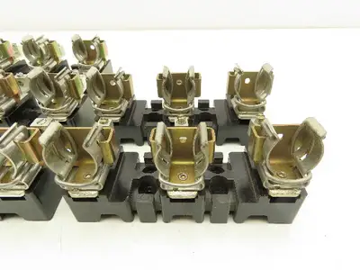 Allen Bradley 40023-416-04 Fuse Block 3-Pole Fuse Holder 60A 600V  Lot of 7