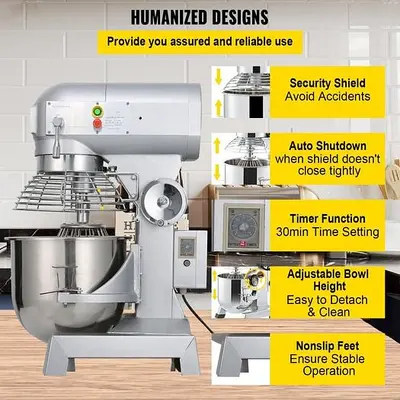 20 qt Food Mixer - 3 speed