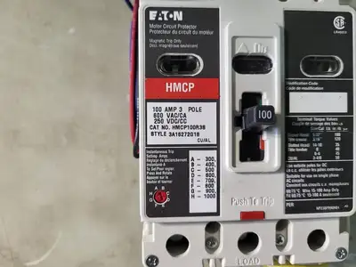 New | in-Stock 2014 EATON HMCP100R3S Switchgears British Columbia CA | Lenmark #240599
