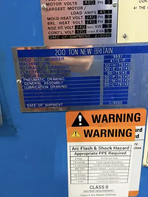 Used _UNKNOWN_ _UNKNOWN_ Injection Molding Machines Michigan US | Harbor Machinery Inc. #1421711