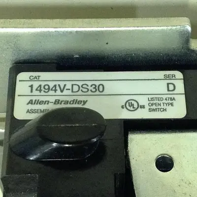 USED ALLEN BRADLEY 1494V-DS30 SER D