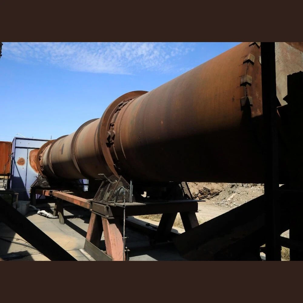 6ft Dia. x 45ft Long Rotary Kiln Incinerator