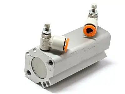 USED SMC COMPACT CYLINDER 20MM BORE 40MM STROKE
