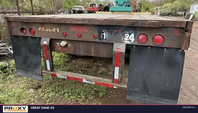 Used 2010 GREAT DANE 45 Flatbed Trailers Pennsylvania US | Proxy Equipment #1388703