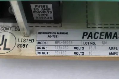 NEW OPEN BOX CMC MPA-09035 PACEMASTER-1 DC DRIVE  STOCK H1401