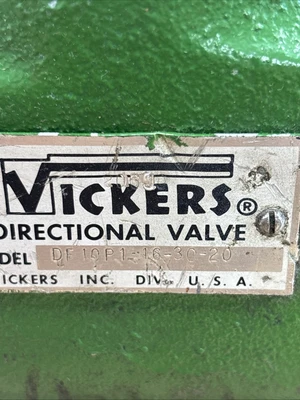 New | in-Stock Vickers 10P1-16-30-20 Valves/Fittings Indiana US | J&J Industrial Supply #1261952
