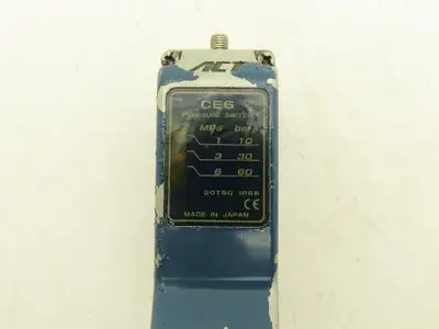 ACT Electric CE6 Pressure Switch 20T80 IP66 6Mpa/60Bar Ser K