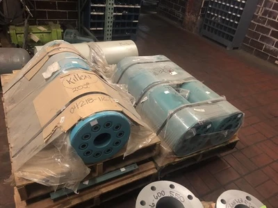 New Schenk Process Belt Scraper Conveyor Drive Pulley 36” L 12” Dia