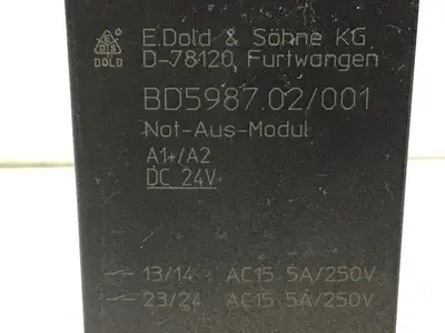 USED E DOLD & SOHNE KG BD5987.02/001