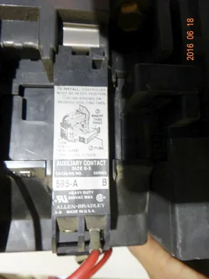 Allen-Bradley size 5 Starter Cat.# 509-FOD