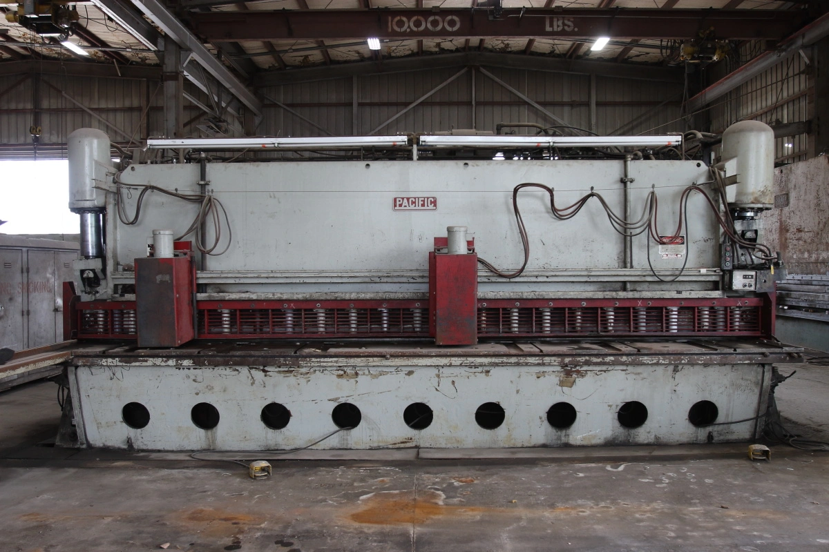 Pacific 500R20 Shear, Cap: 20' x 1/2" (LOCATION: Schertz, TX)