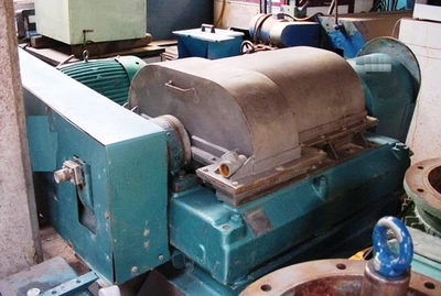 Sharples P1000 Super-D-Canter centrifuge, 316SS.