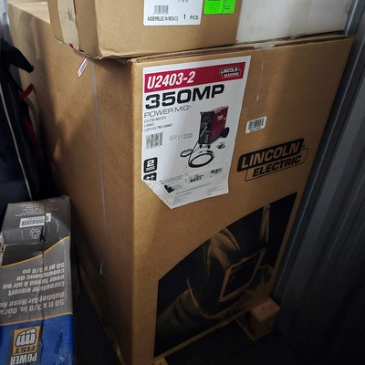 USED LINCOLN ELECTRIC POWER MIG