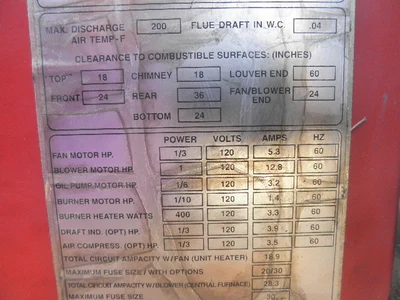 USED CLEAN BURN CB 500