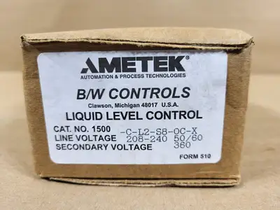 NEW AMETEK 1500-CL2-S8-OC-X