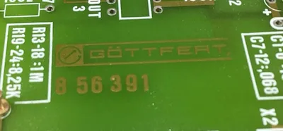 GOTTFERT 856391 Circuit Board 3E-47