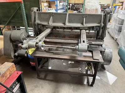 Used WYSONG 1252 Power Squaring Shears (Gauge) California US | MANUFACTURING SOLUTIONS #1411746