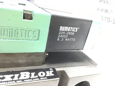 Numatics 082SA425M019M Spool Valve Solenoid Operated Max Press 150PSIG AIR
