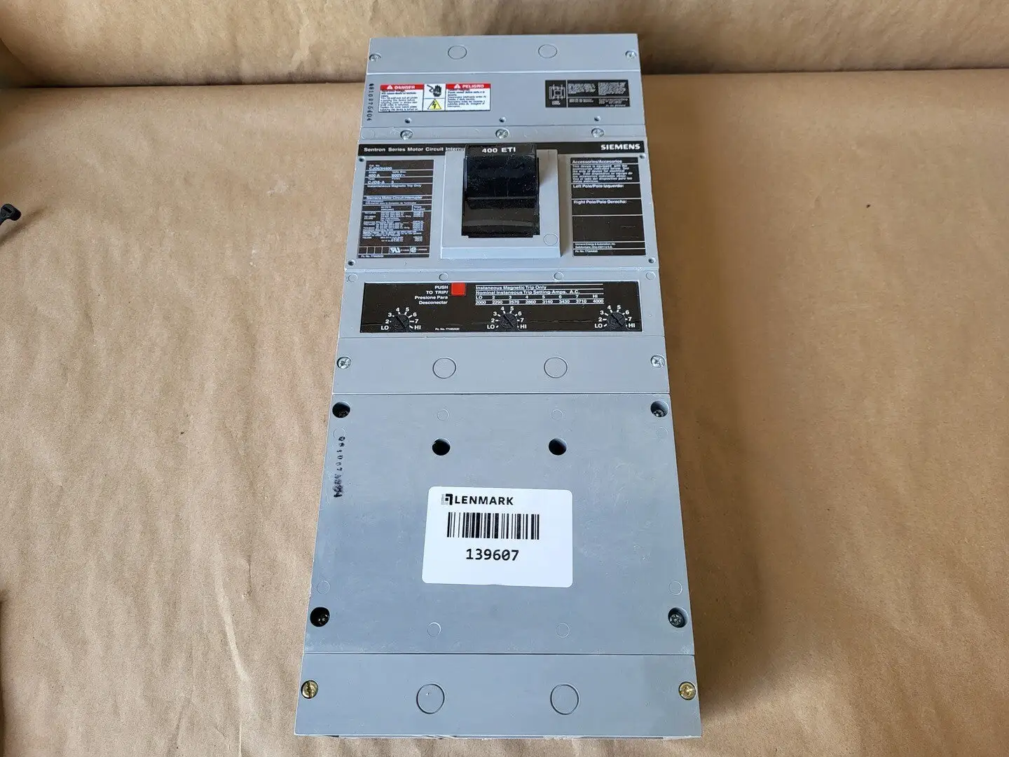 NEW SIEMENS CJD63H400