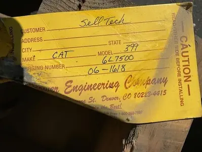 USED CAT G399