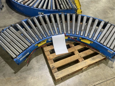 Accuglide/Buschman 1103 Roller Conveyer set, Width: 22", Length:
