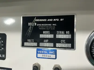 Used BELCO ST 188 Miscellaneous Packaging Equipment Ohio US | HGR 24 #1518047