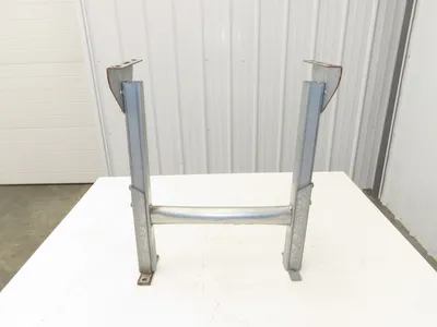 Automotion 18"W Conveyor Leg Stationary Floor Support 22" to 30"H Galvanized