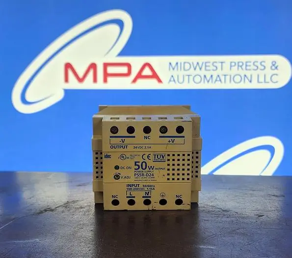 Used IDEC PS5R-D24 Power Supplies Michigan US | Midwest Press and Automation #577302
