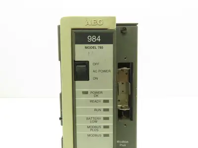 Modicon AEG PC-F984-785 PLC Programmable Controller I/O Module 115/220VAC