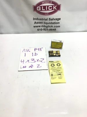 Parker 4-2 GH2BZ-B Female Bulkhead Fitting (lot of 2)