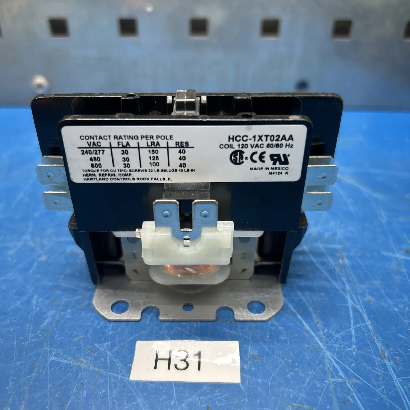 Heartland Controls HCC-1XT02AA, Contactor, NNB Fast 🇺🇸 Shipping! + Warranty
